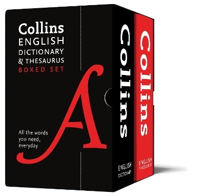 English Dictionary and Thesaurus Boxed Set -  Collins Dictionaries