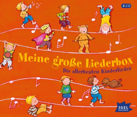 Meine große Liederbox - Klaus W. Hoffmann, Fredrik Vahle, Rolf Zuckowski, Paula Dehmel, August Heinrich Hoffmann Von Fallersleben, Wilhelm Hey, Adelheid Wette, Elisabeth Elbing, Heino Gaze, Wilhelm Müller, Friedrich Wilhelm Gotter