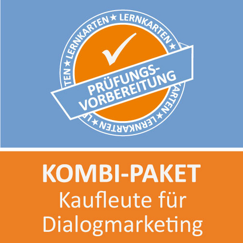 Kombi-Paket Kaufmann für Dialogmarketing Lernkarten - M. Rung-Kraus, Jennifer Christiansen