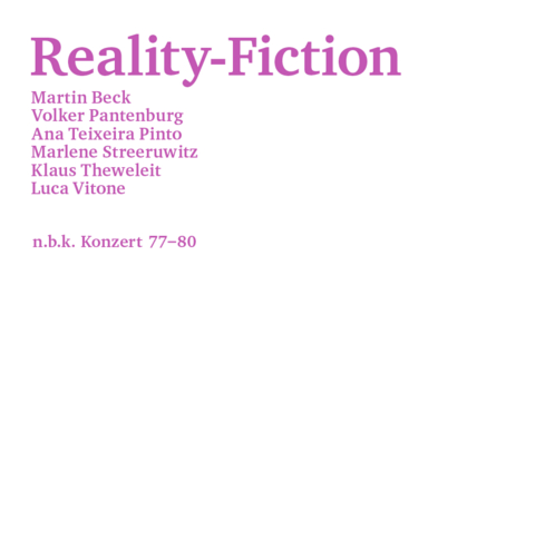 Reality – Fiction - 