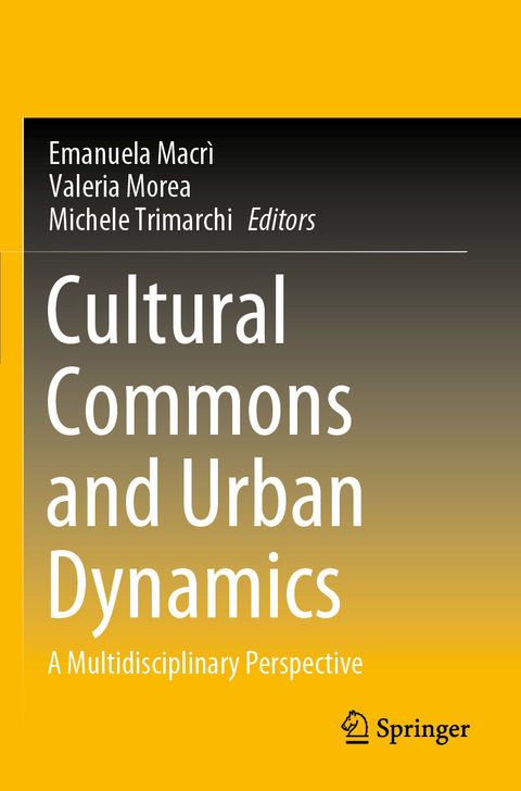 Cultural Commons and Urban Dynamics - 