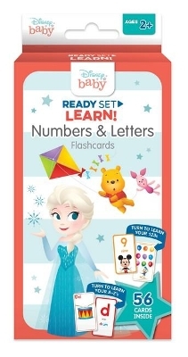 Disney Baby: Ready Set Learn! Numbers and Letters Flashcards (Ages 2+)