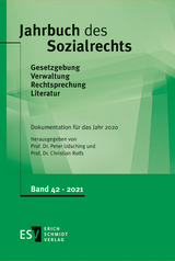 Jahrbuch des Sozialrechts / Jahrbuch des Sozialrechts Dokumentation für das Jahr 2020 - 