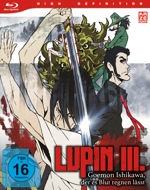 Lupin III. - Goemon Ishikawa, der es Blut regnen lässt - Blu-ray - Takeshi Koike