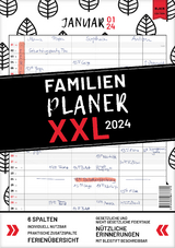 XXL Familienplaner 2025 zum Aufhängen in DIN A3. Hochwertiger und übersichtlicher Familienkalender 2025 mit 3 bis 6 Spalten, plus einer Zusatzspalte. Wandkalender inklusive gesetzlicher und nicht-gesetzlicher Feiertage, Ferien und Zusatzinfos. - Sophie Heisenberg