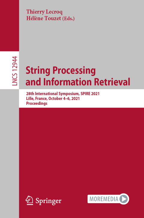 String Processing and Information Retrieval - 