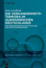 Die Vergangenheitstempora im Alemannischen Deutschlands - Jens Leonhard