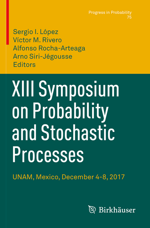 XIII Symposium on Probability and Stochastic Processes - 