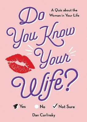 Do You Know Your Wife? - Dan Carlinsky