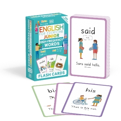 English for Everyone Junior High-Frequency Words Flash Cards -  Dk