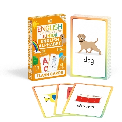 English for Everyone Junior English Alphabet Flash Cards -  Dk
