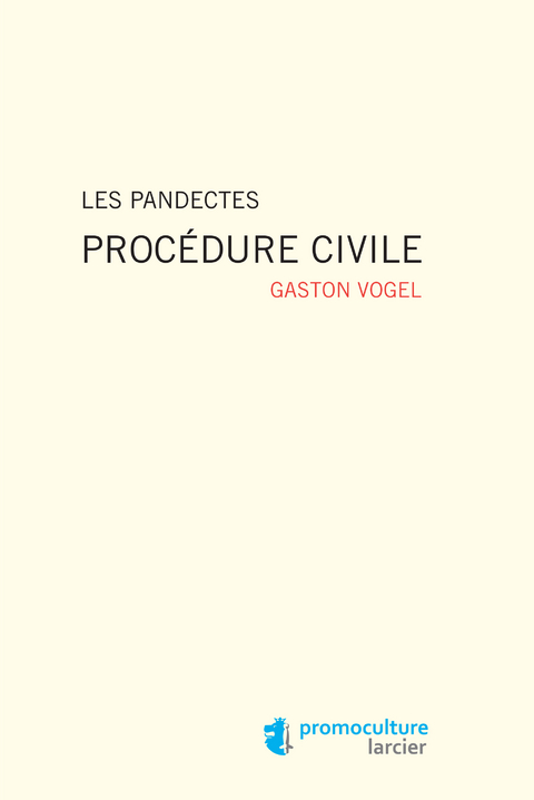 Les Pandectes - Gaston Vogel