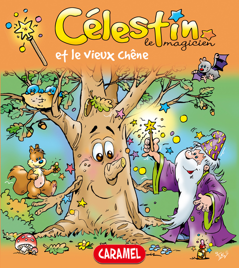 Célestin le magicien et le vieux chêne - Jans Ivens, Célestin le magicien