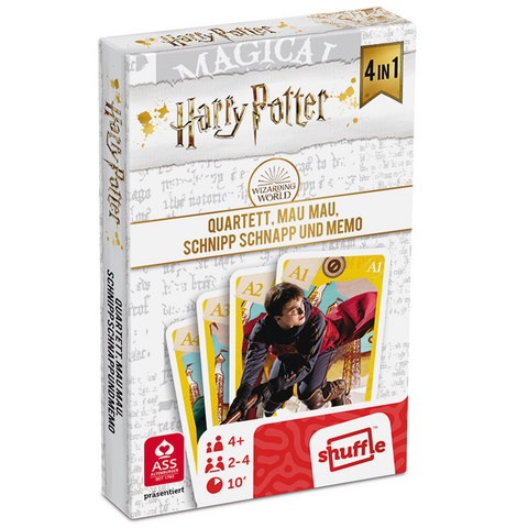 Harry Potter - Quartett 4 in 1 - 