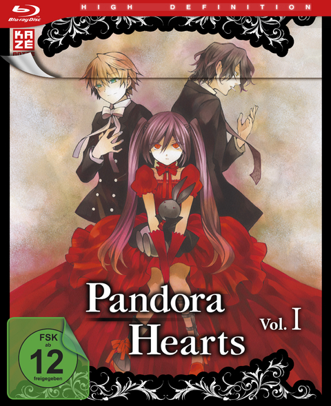 Pandora Hearts - Vol.1 - SD on Blu-ray (Episoden 1-13) [1 Blu-ray] - Takao Kato