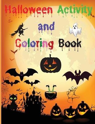 Halloween Activity and Coloring Book - Britney Nicholls