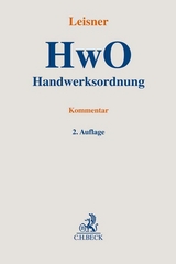 Handwerksordnung - Leisner, Walter Georg