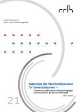 Potenziale der Plattformökonomie für Universalbanken - Julian Quast