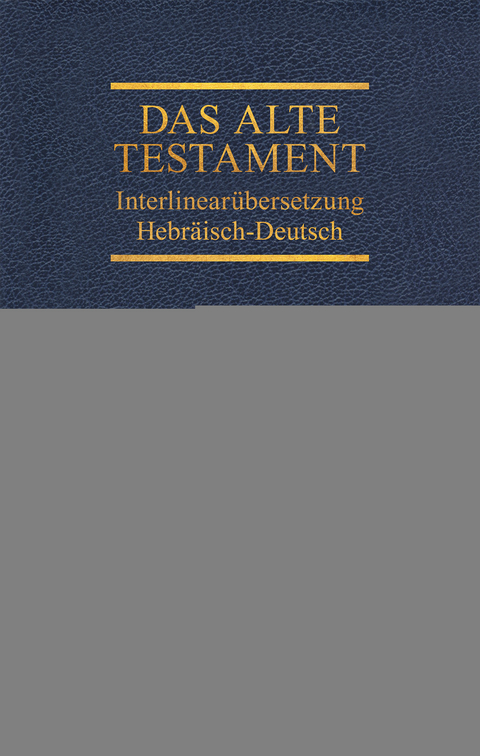 Interlinearübersetzung Altes Testament, hebr.-dt., Band 5