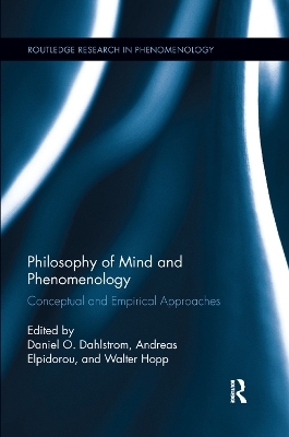 Philosophy of Mind and Phenomenology - 