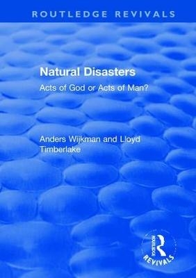 Natural Disasters - Anders Wijkman, Lloyd Timberlake