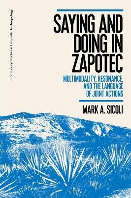 Saying and Doing in Zapotec - Dr Mark A. Sicoli