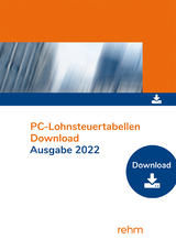 PC-Lohnsteuertabellen 2022 Einzelplatzversion - 