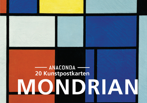 Postkarten-Set Piet Mondrian - 