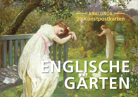 Postkarten-Set Englische Gärten - 