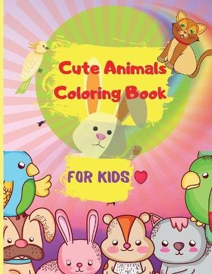 Cute Animals Coloring Book for Kids - Victoria Hill