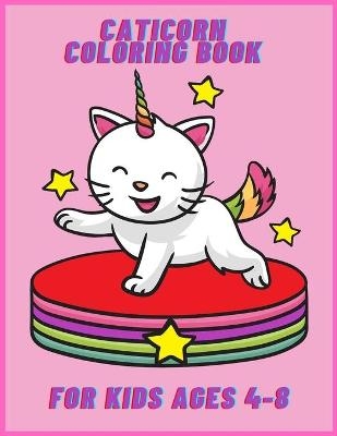 Caticorn coloring book for kids ages 4-8 - Nikolas Parker