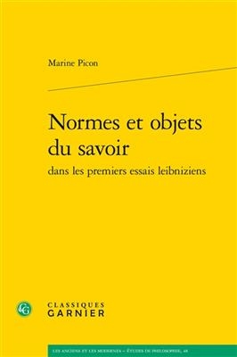 Normes Et Objets Du Savoir - Marine Picon, Paul Rateau