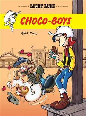 Un hommage à Lucky Luke d’après Morris. Choco-boys - Ralf (1960-....) König