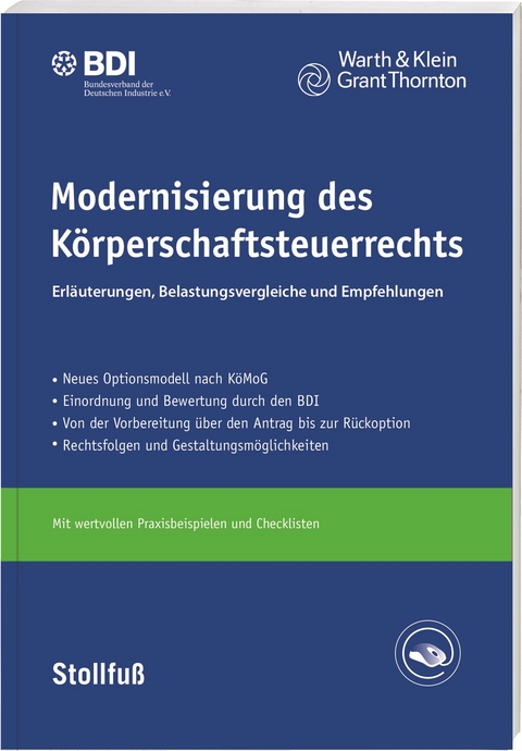 Modernisierung des Körperschaftsteuerrechts