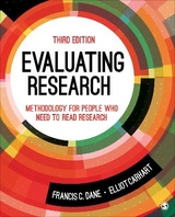 Evaluating Research - Dane, Francis C.; Carhart, Elliot Donald