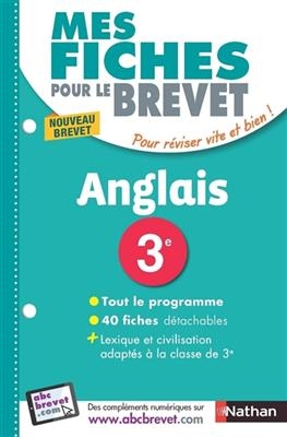 Anglais, 3e : nouveau brevet - Stephane David