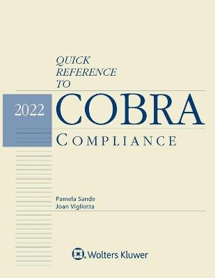 Quick Reference to COBRA Compliance - Pamela L Sande, Joan Vigliotta