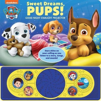 Nickelodeon PAW Patrol: Sweet Dreams, Pups! Good Night Starlight Projector Sound Book -  Pi Kids