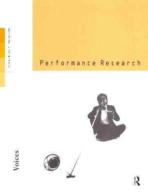 Performance Research V8 Issu 1 - 
