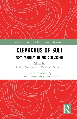 Clearchus of Soli - 