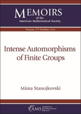 Intense Automorphisms of Finite Groups - Mima Stanojkovski