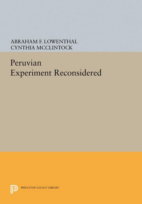 The Peruvian Experiment Reconsidered - 