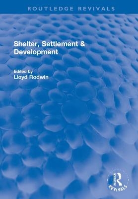 Shelter, Settlement & Development - 