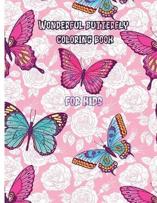 Wonderful butterfly coloring book for kids - Slimy Sofia