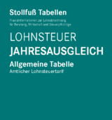 Tabelle, Lohnsteuer Jahresausgleich 2021 - 