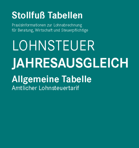 Tabelle, Lohnsteuer Jahresausgleich 2021