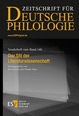 Der Stil der Literaturwissenschaft - 