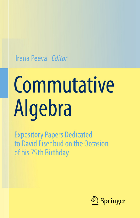 Commutative Algebra - 