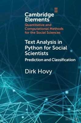 Text Analysis in Python for Social Scientists - Dirk Hovy