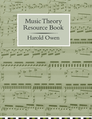 Music Theory Resource Book -  OWEN